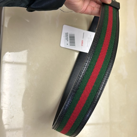 EUC authentic Gucci interlocking belt size 80/32 - Picture 3 of 8